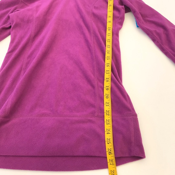Columbia Purple Cowl Neck Long Sleeve Sweater Sz S - Picture 4 of 5